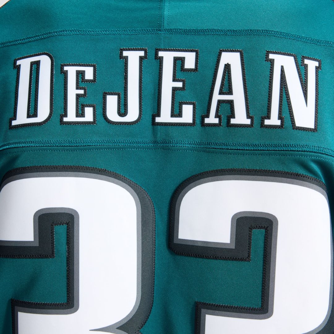Philadelphia Eagles Cooper DeJean Nike Kelly Green Alternate Vapor F.U.S.E. Stitched Limited Jersey product image 23,
