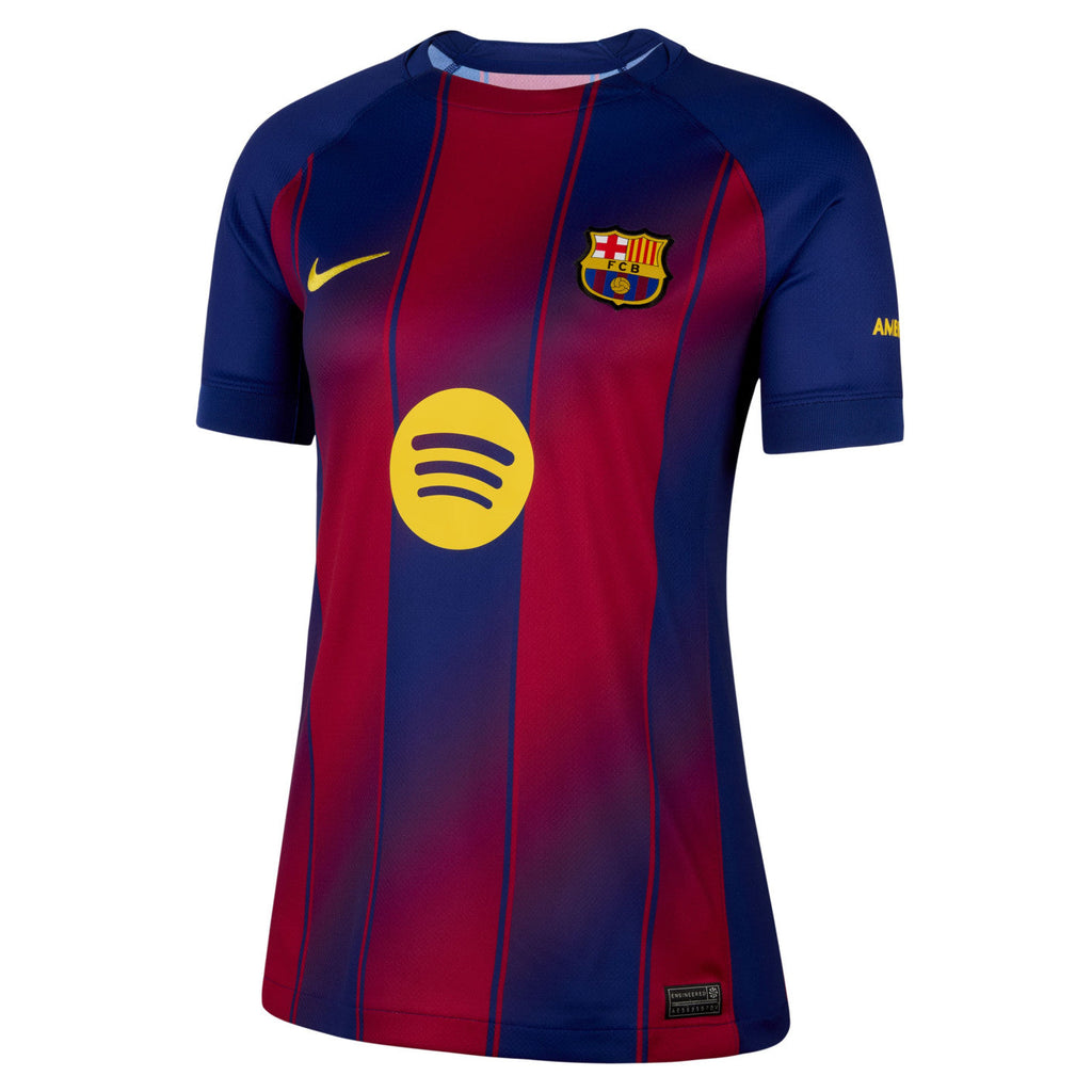 NIKE FC Barcelona Women Home Jersey 25/26 - HJ5095 456 product image 1, provided for visual reference and product detail