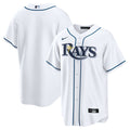 Tampa Bay Rays Nike White Home Replica Jersey product image 1, provided for visual reference and product detail review
