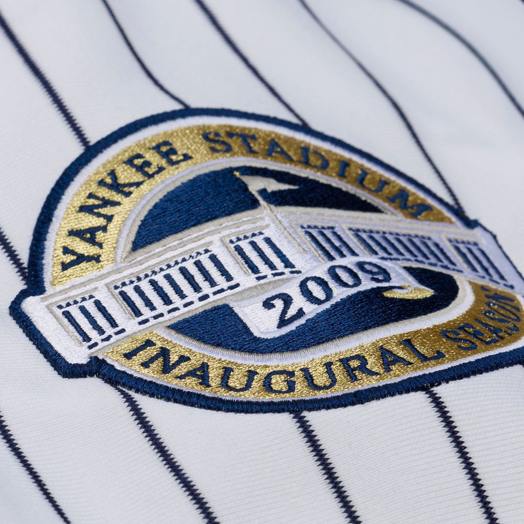 New York Yankees CC Sabathia Mitchell & Ness White 2009 Cooperstown Collection Authentic Jersey product image 5, provided