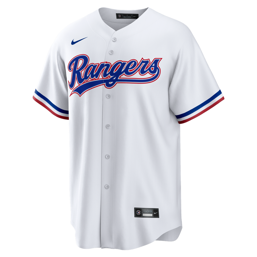 Texas Rangers Adrian Beltre Nike White Home Retired Player Replica Jersey product image 2, provided for visual reference and