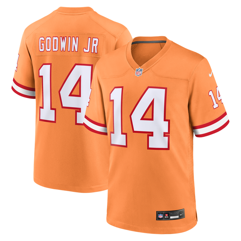 Tampa Bay Buccaneers Chris Godwin Jr. Nike Red Game Player Jersey product image 20, provided for visual reference and