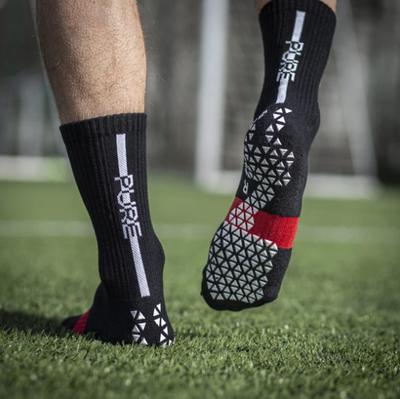Pure Grip Socks Pro - Black product image 1, provided for visual reference and product detail review