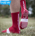Pure Grip Socks Pro - Red product image 1, provided for visual reference and product detail review