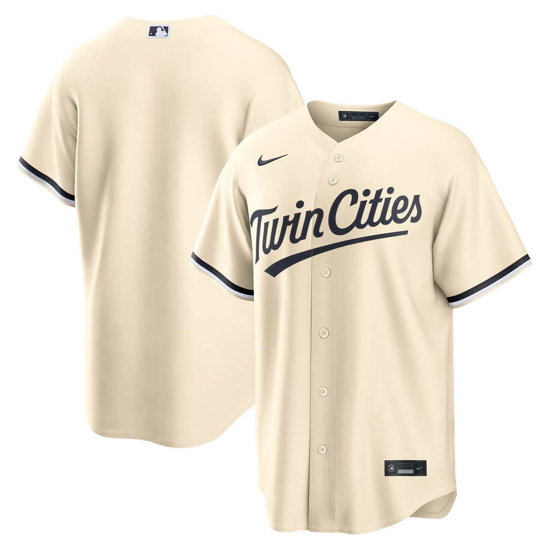 Minnesota Twins Nike Navy Alternate Replica Jersey product image 27, provided for visual reference and product detail review