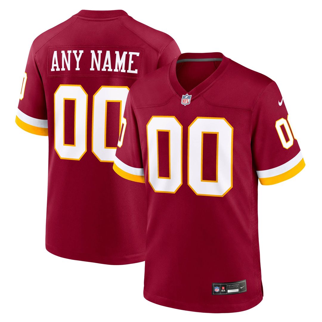 Washington Commanders Nike White Game Super Bowl Era Custom Jersey product image 15, provided for visual reference and