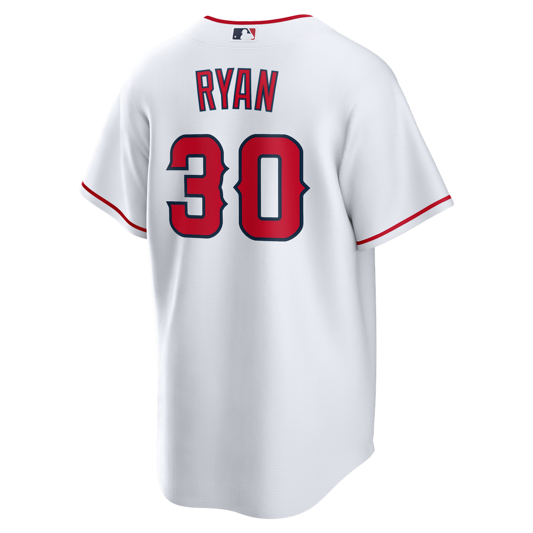 Los Angeles Angels Nolan Ryan Nike White Home Retired Player Replica Jersey product image 3, provided for visual reference