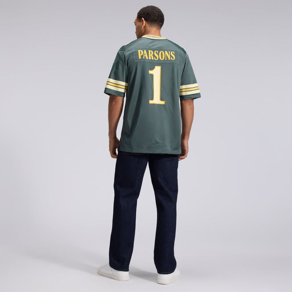 Green Bay Packers Micah Parsons Nike Green 2026 Rivalries Collection Game Jersey product image 5, provided for visual