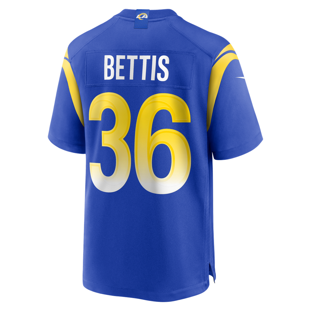 Los Angeles Rams Jerome Bettis Nike Royal Game Retired Player Jersey product image 3, provided for visual reference and
