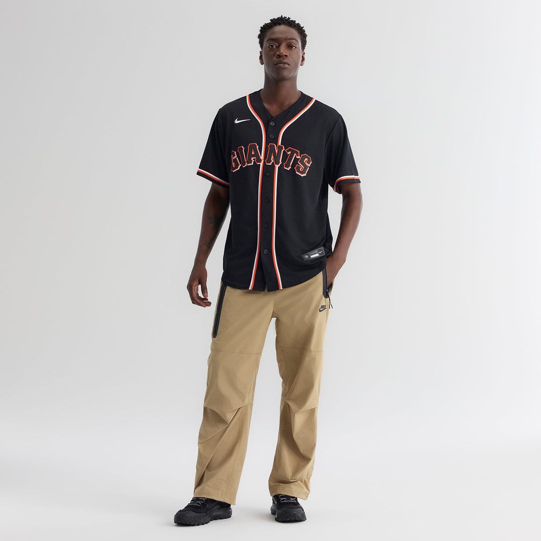 San Francisco Giants Jung Hoo Lee Nike Fashion Replica Black Out Jersey product image 4, provided for visual reference and