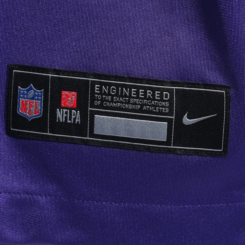 Minnesota Vikings Cris Carter Nike Purple Game Retired Player Jersey product image 6, provided for visual reference and