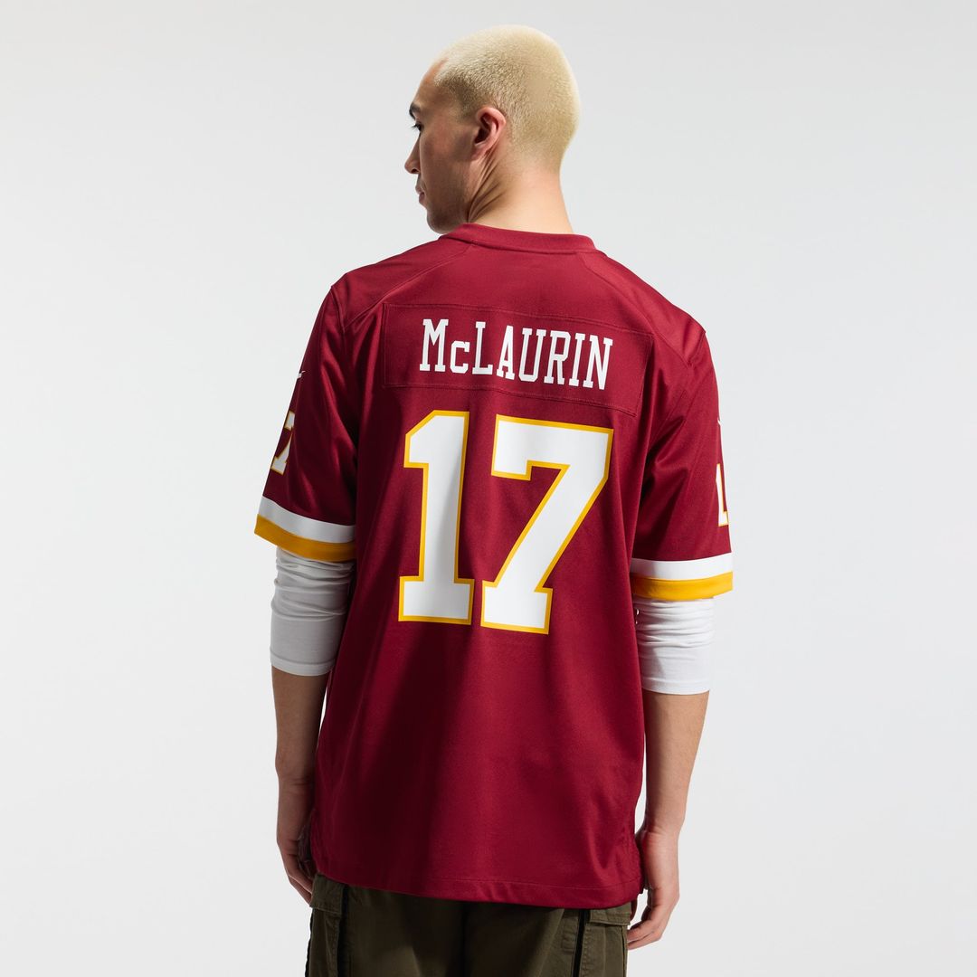 Washington Commanders Terry McLaurin Nike Burgundy Game Jersey product image 3, provided for visual reference and product
