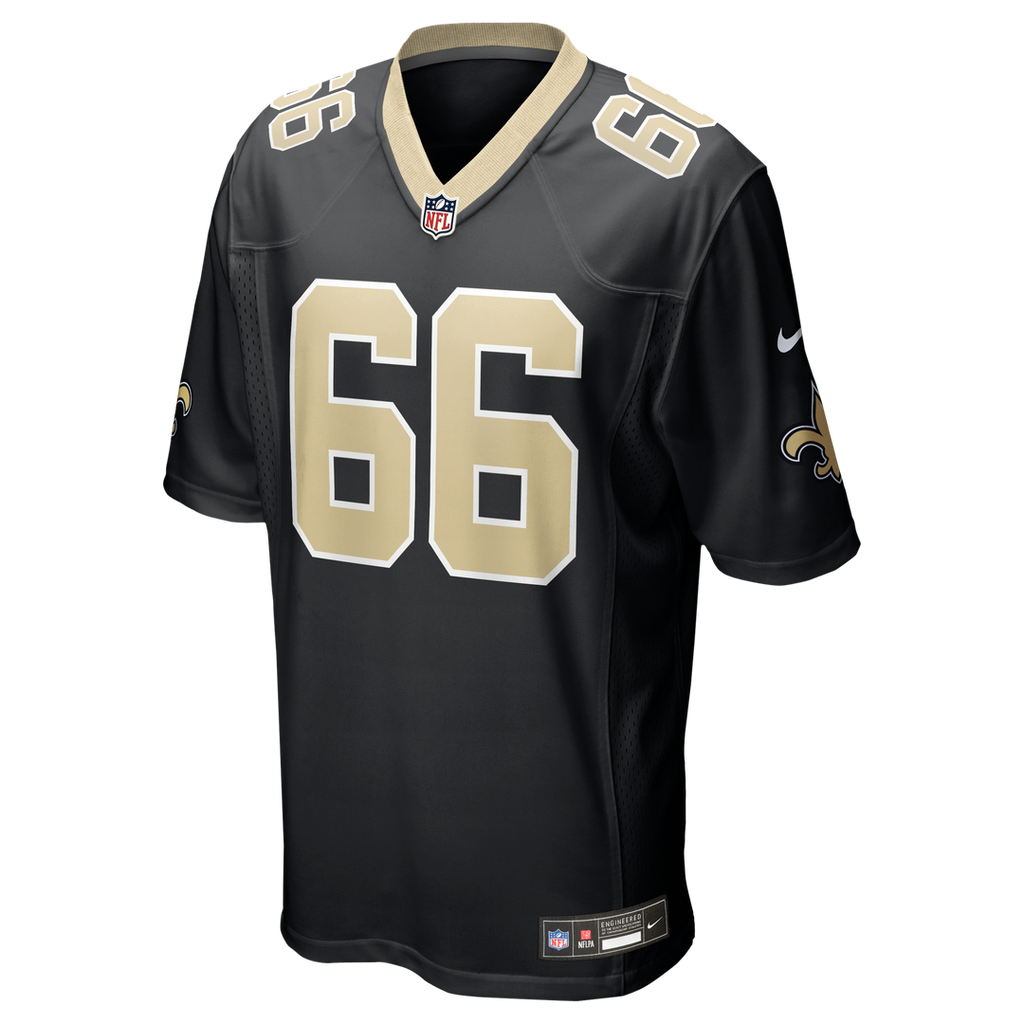 New Orleans Saints William Sherman Nike Black Team Game Jersey product image 2, provided for visual reference and product