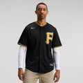 Pittsburgh Pirates Nike Black Alternate Replica Team Jersey product image 1, provided for visual reference and product