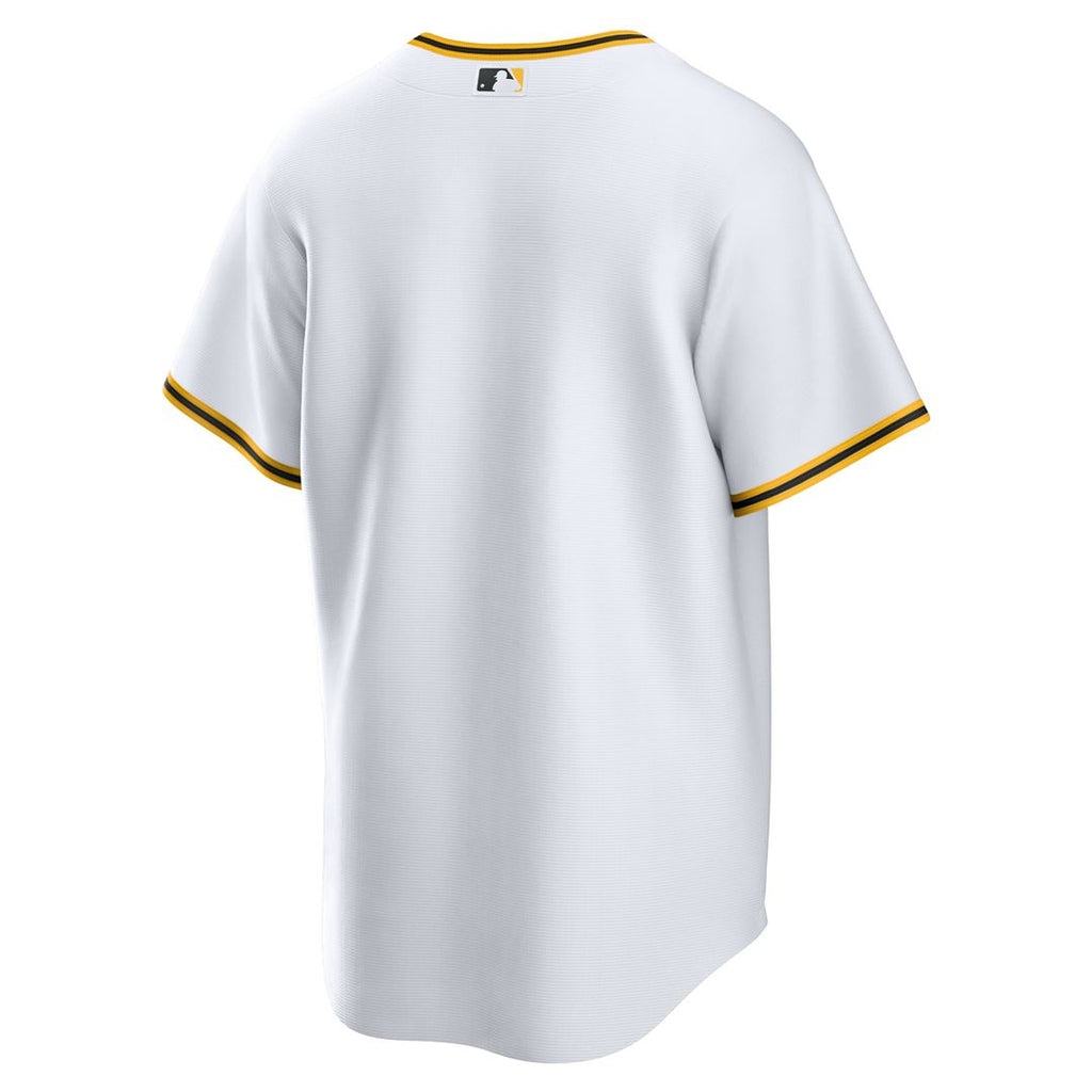 Pittsburgh Pirates Nike White Home Replica Team Jersey product image 6, provided for visual reference and product detail