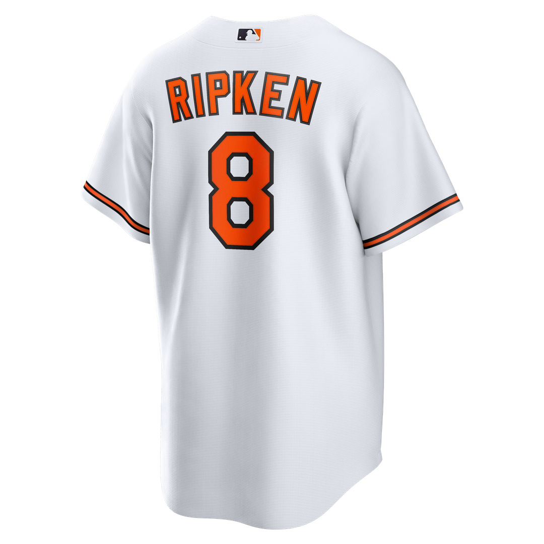 Baltimore Orioles Cal Ripken Jr. Nike White Home Retired Player Replica Jersey product image 3, provided for visual