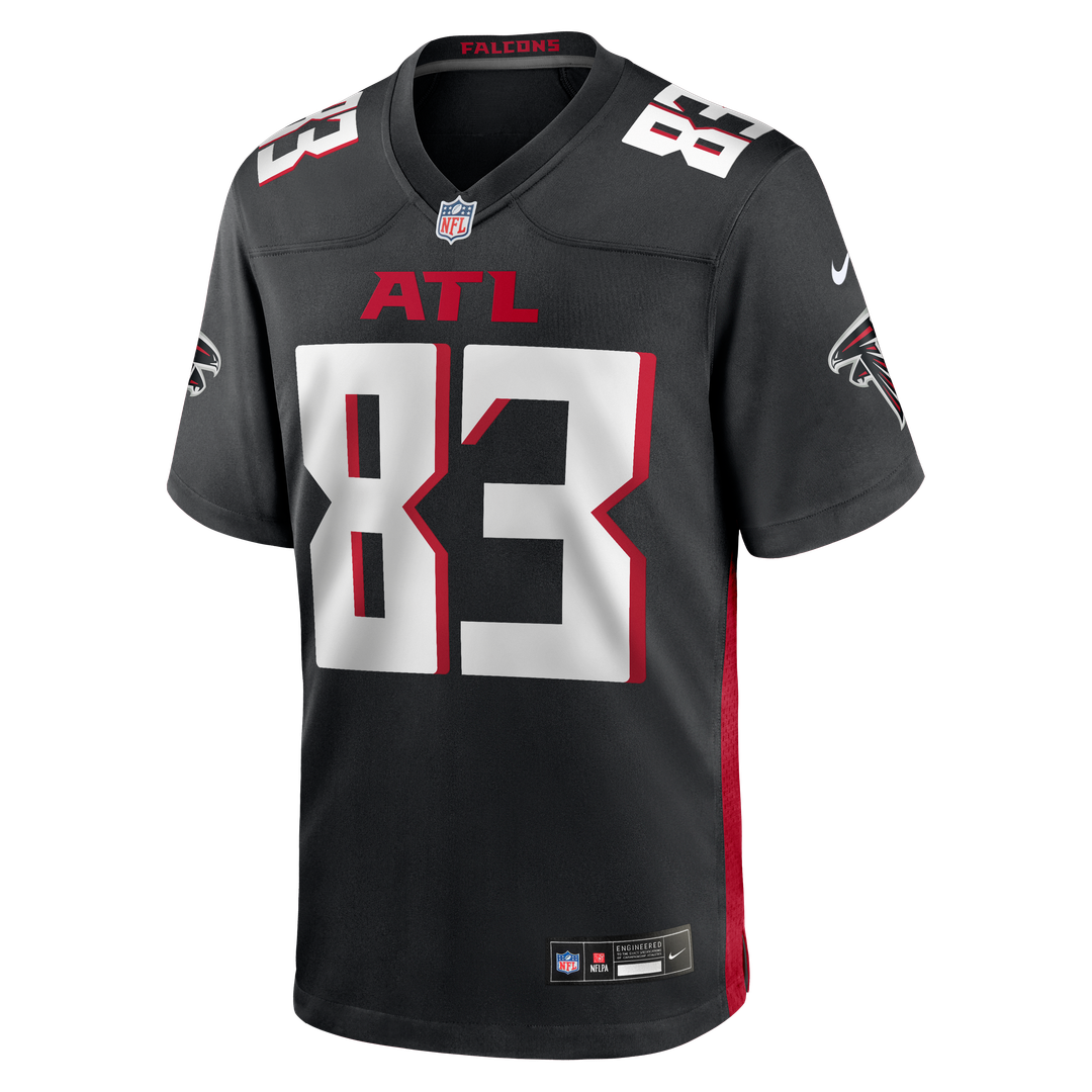 Atlanta Falcons Deven Thompkins Nike Black Team Game Jersey product image 2, provided for visual reference and product