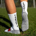 PURE Grip Socks Elite - WHITE product image 1, provided for visual reference and product detail review