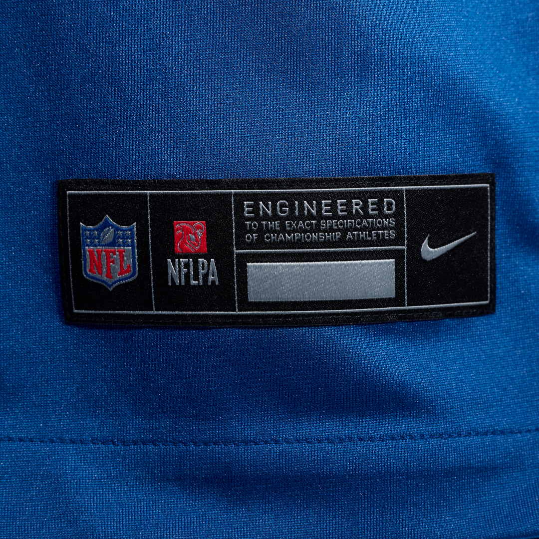 Indianapolis Colts Spencer Shrader Nike Royal Team Game Jersey product image 8, provided for visual reference and product