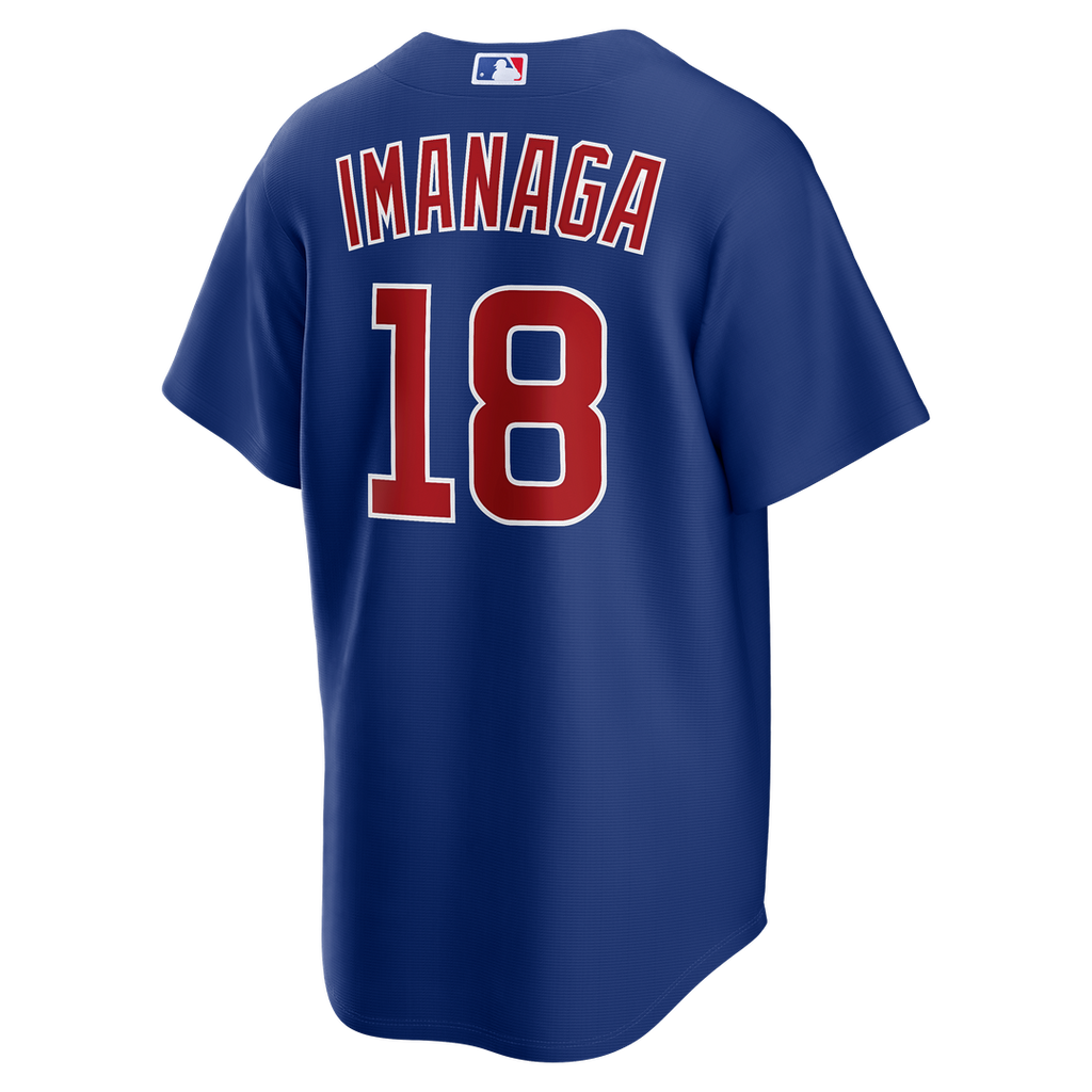 Chicago Cubs Shota Imanaga Nike Royal Alternate Replica Jersey product image 3, provided for visual reference and product