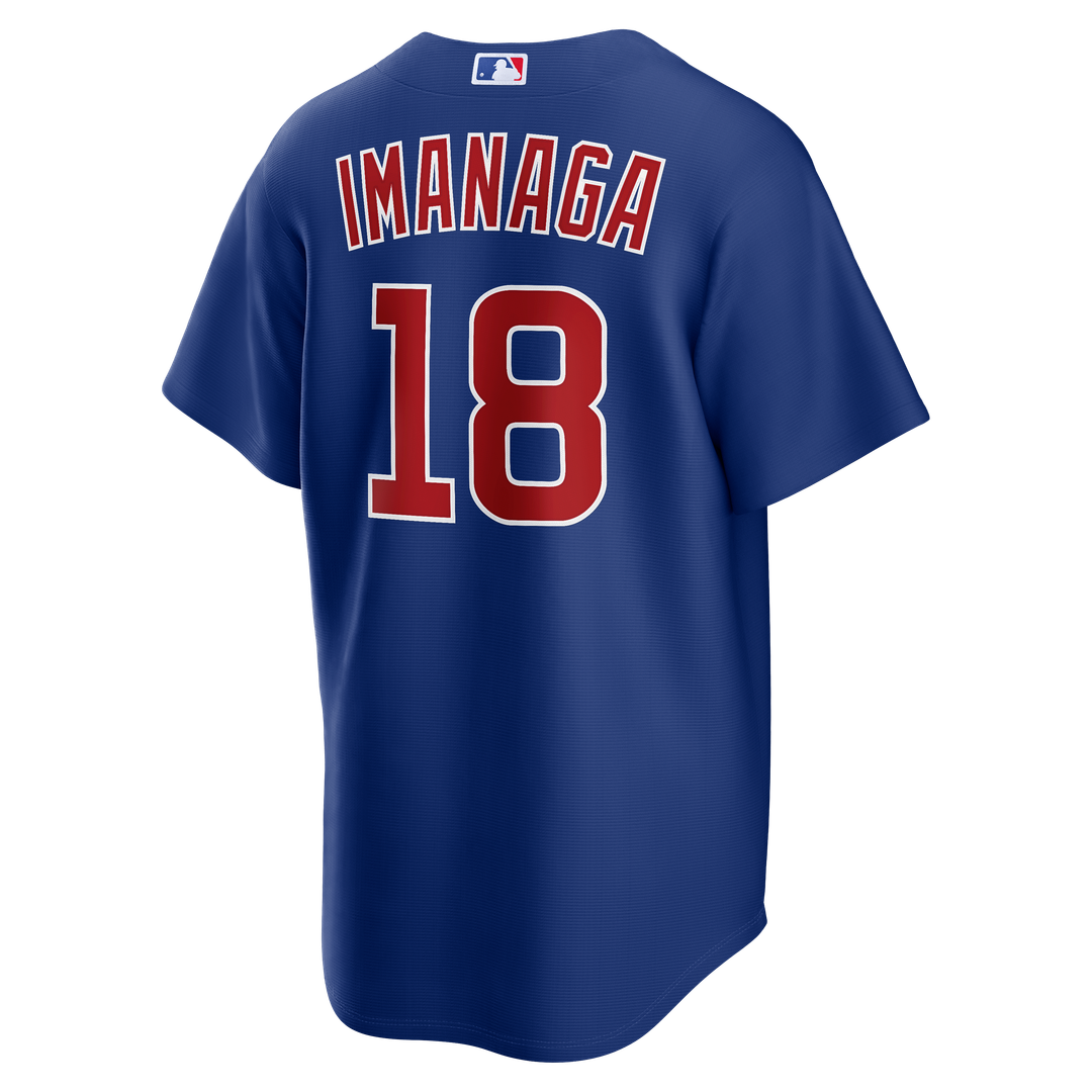 Chicago Cubs Shota Imanaga Nike Royal Alternate Replica Jersey product image 3, provided for visual reference and product