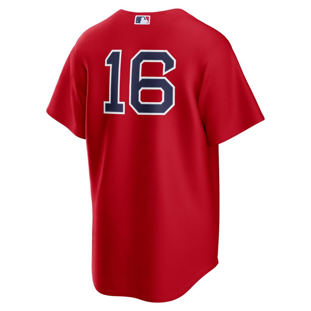 Boston Red Sox Jarren Duran Nike Red Alternate Replica Jersey product image 3, provided for visual reference and product