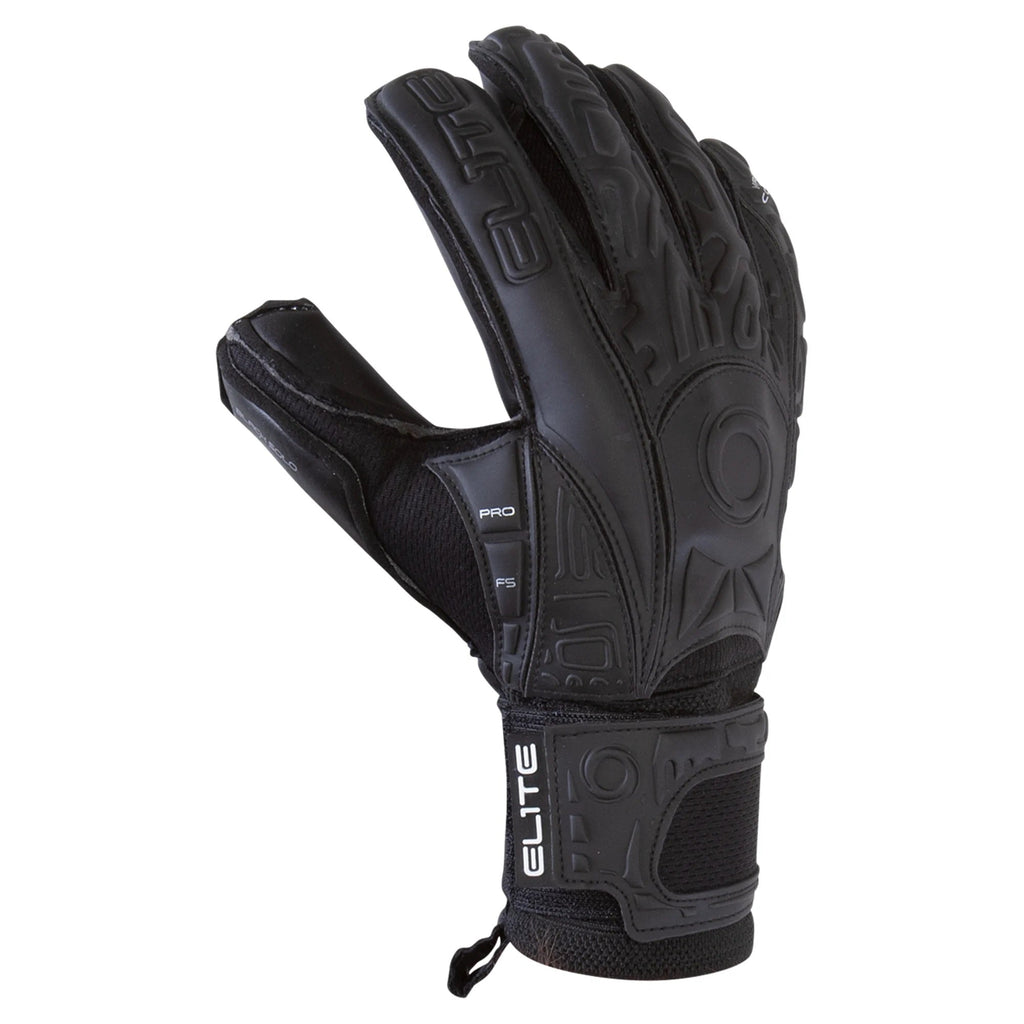 ELITE SPORT Black Solo Goalkeeper Gloves - 319 product image 3, provided for visual reference and product detail review