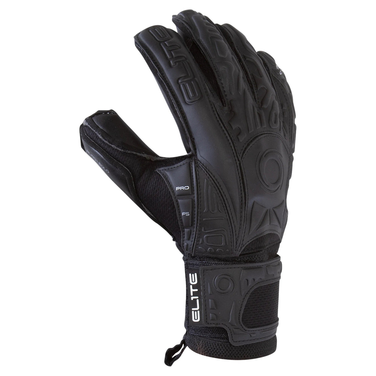 ELITE SPORT Black Solo Goalkeeper Gloves - 319 product image 3, provided for visual reference and product detail review