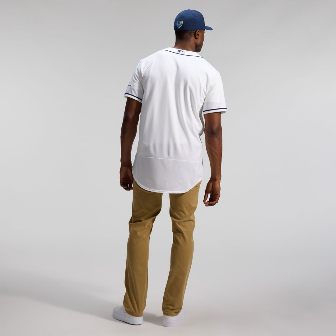 Tampa Bay Rays Nike White Home Authentic Jersey product image 16, provided for visual reference and product detail review