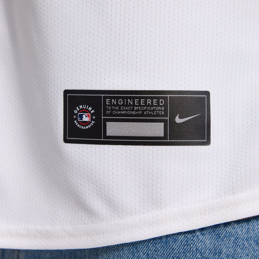 Boston Red Sox Nike White Home Limited Jersey product image 12, provided for visual reference and product detail review