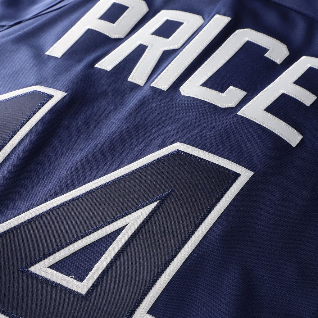 Tampa Bay Rays David Price Mitchell & Ness Blue Authentic Batting Practice Jersey product image 5, provided for visual