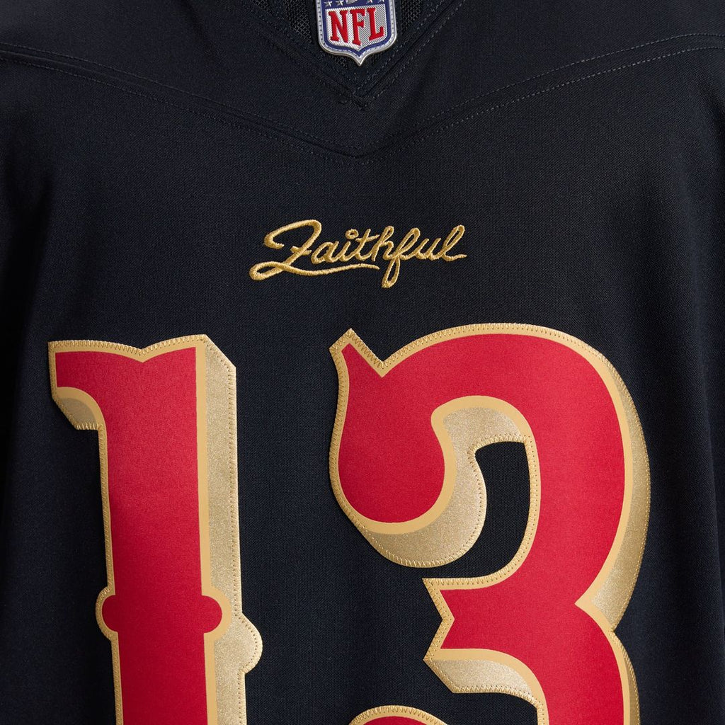San Francisco 49ers Brock Purdy Nike Black Rivalries Collection Stitched Limited Jersey product image 13, provided for