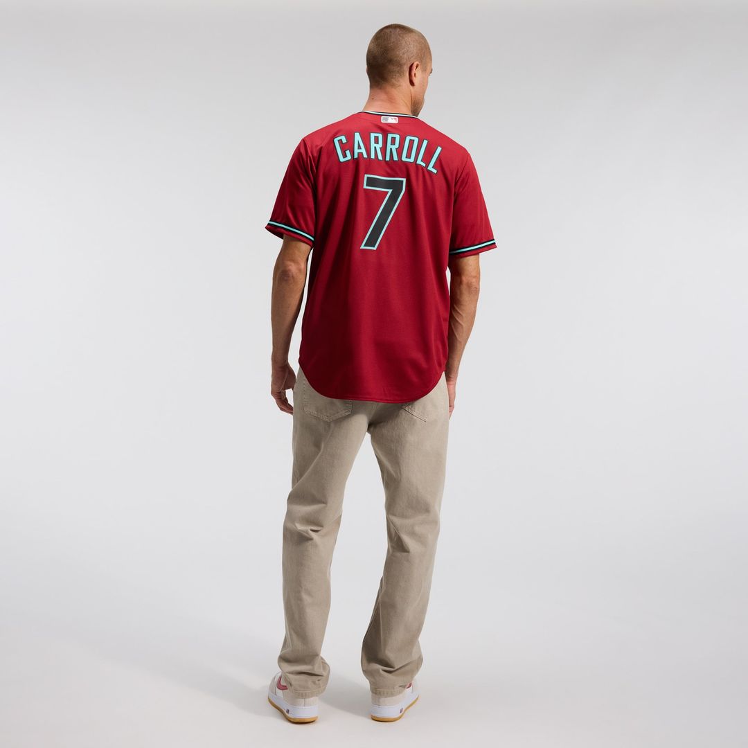 Arizona Diamondbacks Corbin Carroll Nike Crimson Alternate 2 Replica Jersey product image 18, provided for visual reference