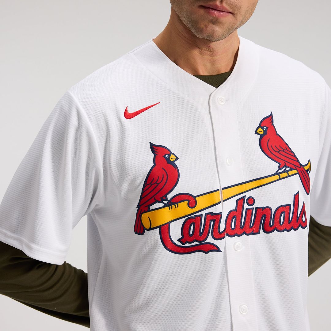 St. Louis Cardinals Masyn Winn Nike White Home Replica Jersey product image 9, provided for visual reference and product