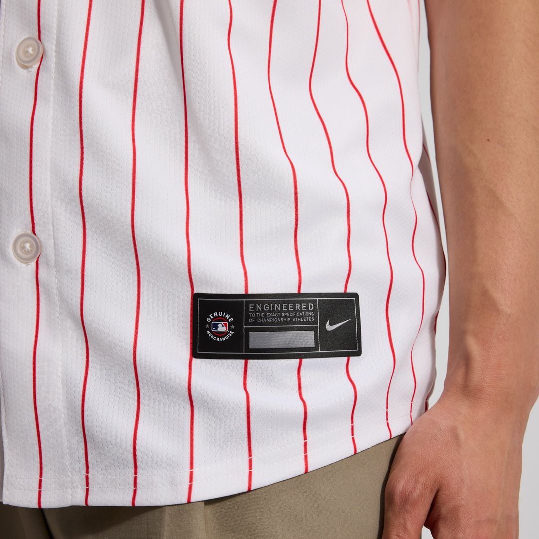 Philadelphia Phillies J.T. Realmuto Nike White Home Limited Player Jersey product image 8, provided for visual reference and