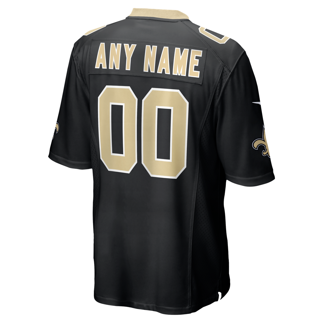 New Orleans Saints Nike White Alternate Custom Game Jersey product image 9, provided for visual reference and product detail