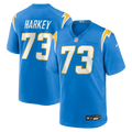 Los Angeles Chargers Alex Harkey Nike Powder Blue Team Game Jersey product image 1, provided for visual reference and