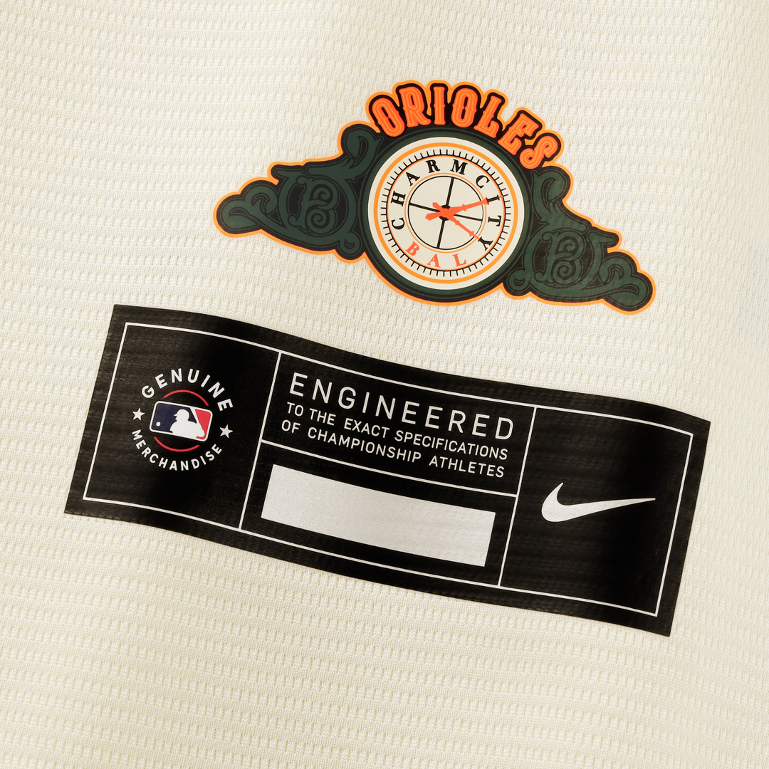 Baltimore Orioles Pete Alonso Nike Cream 2026 City Connect Stadium Jersey product image 7, provided for visual reference and