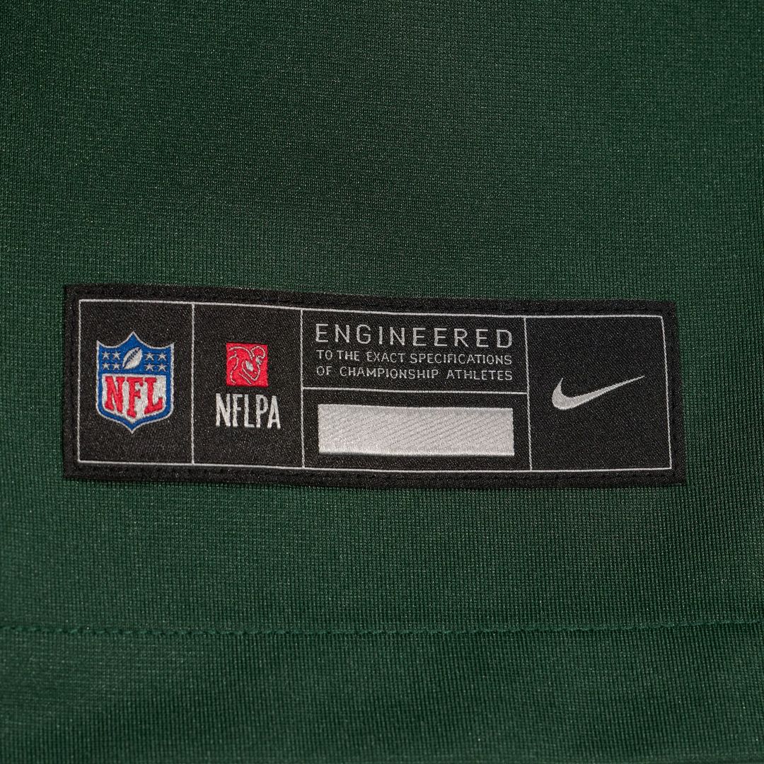 Green Bay Packers Jordan Love Nike Green Alternate Game Jersey product image 6, provided for visual reference and product