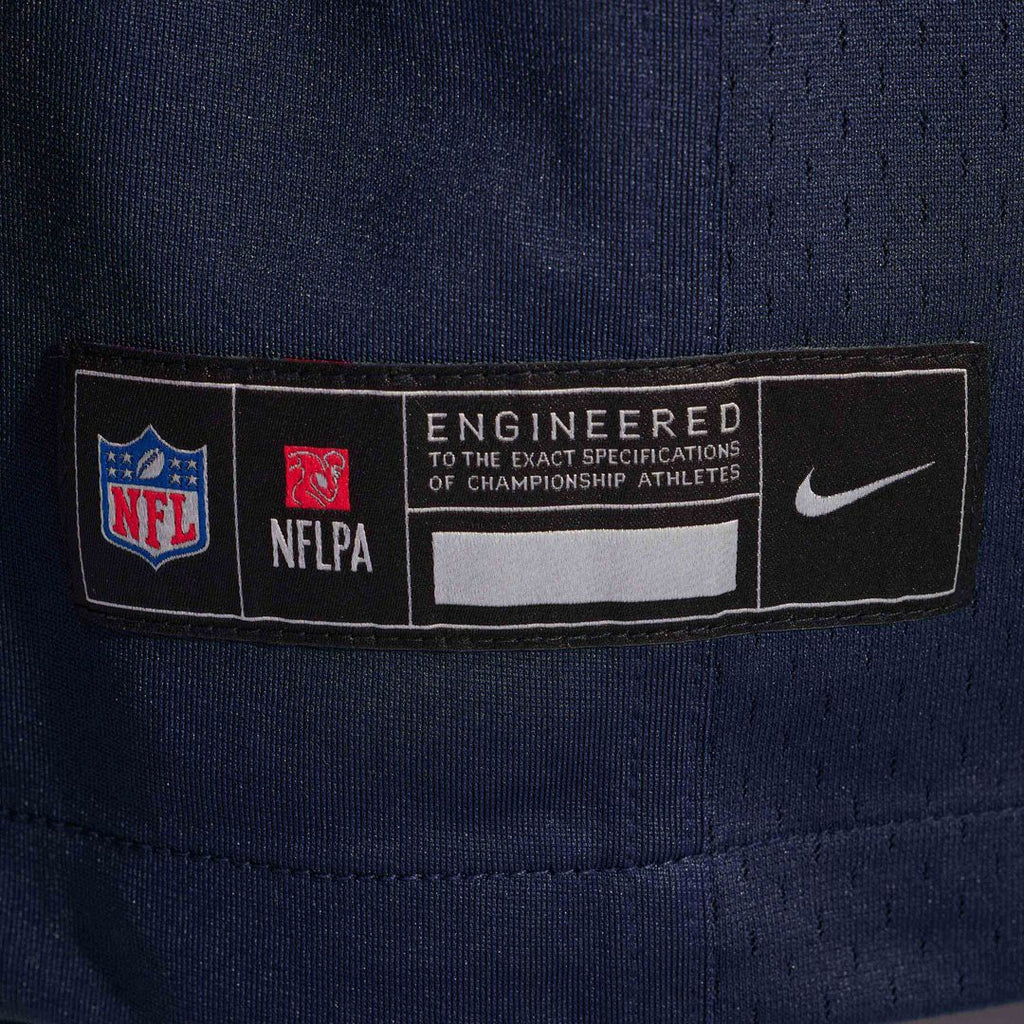 Chicago Bears Shemar Turner Nike Navy Team Game Jersey product image 6, provided for visual reference and product detail