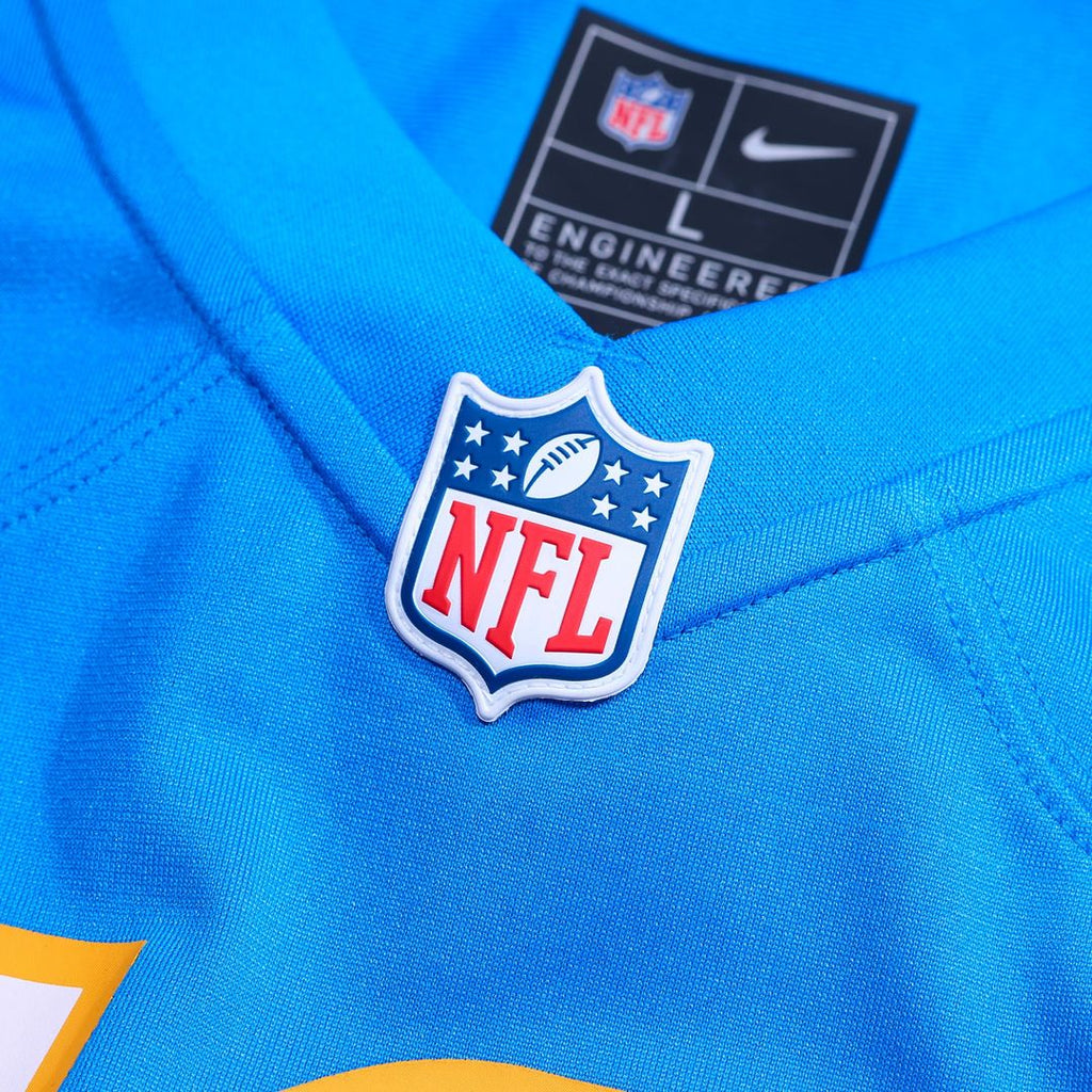 Los Angeles Chargers Bud Dupree Nike Powder Blue Team Game Jersey product image 4, provided for visual reference and product