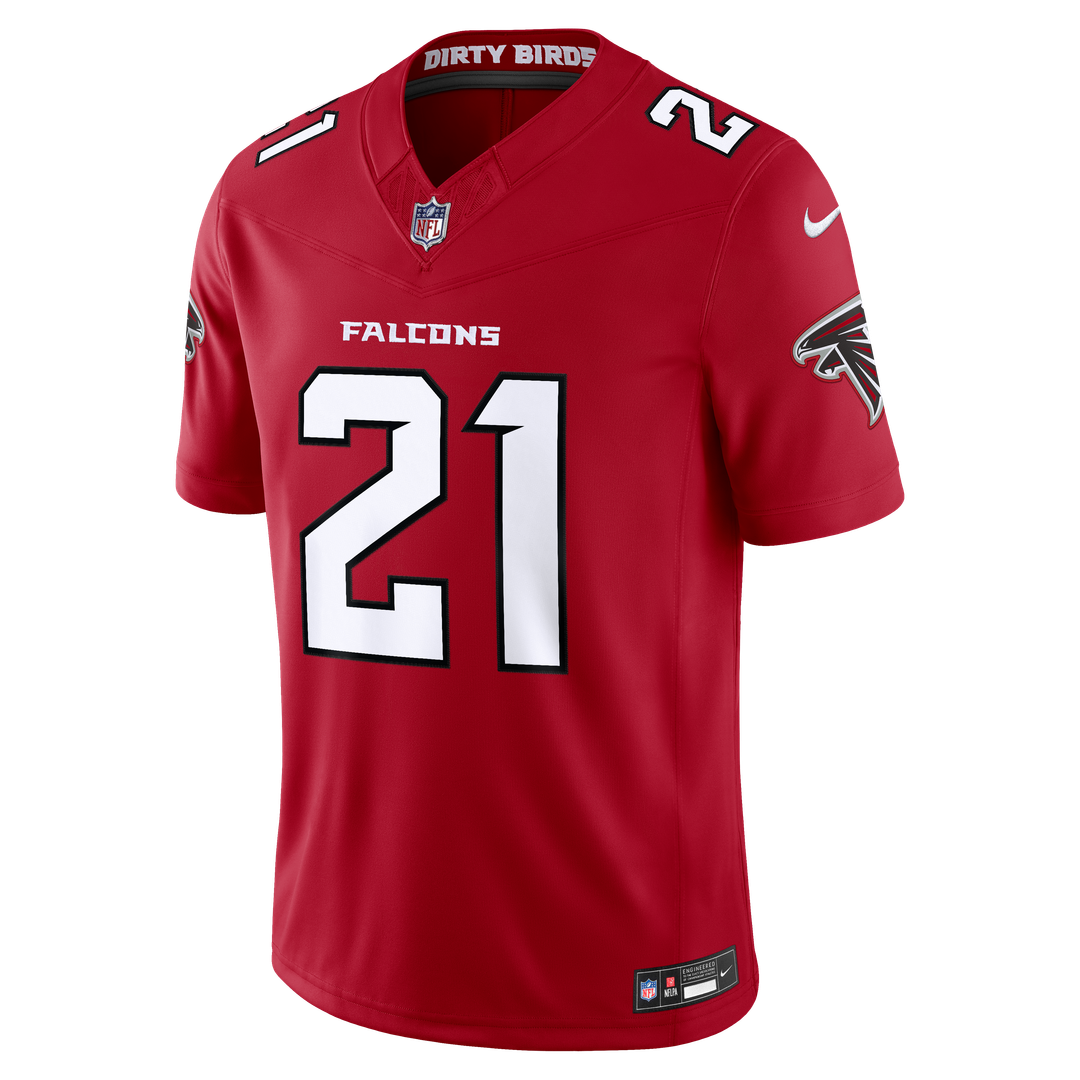 Atlanta Falcons Deion Sanders Nike Red Team Vapor F.U.S.E. Stitched Retired Limited Jersey product image 5, provided for