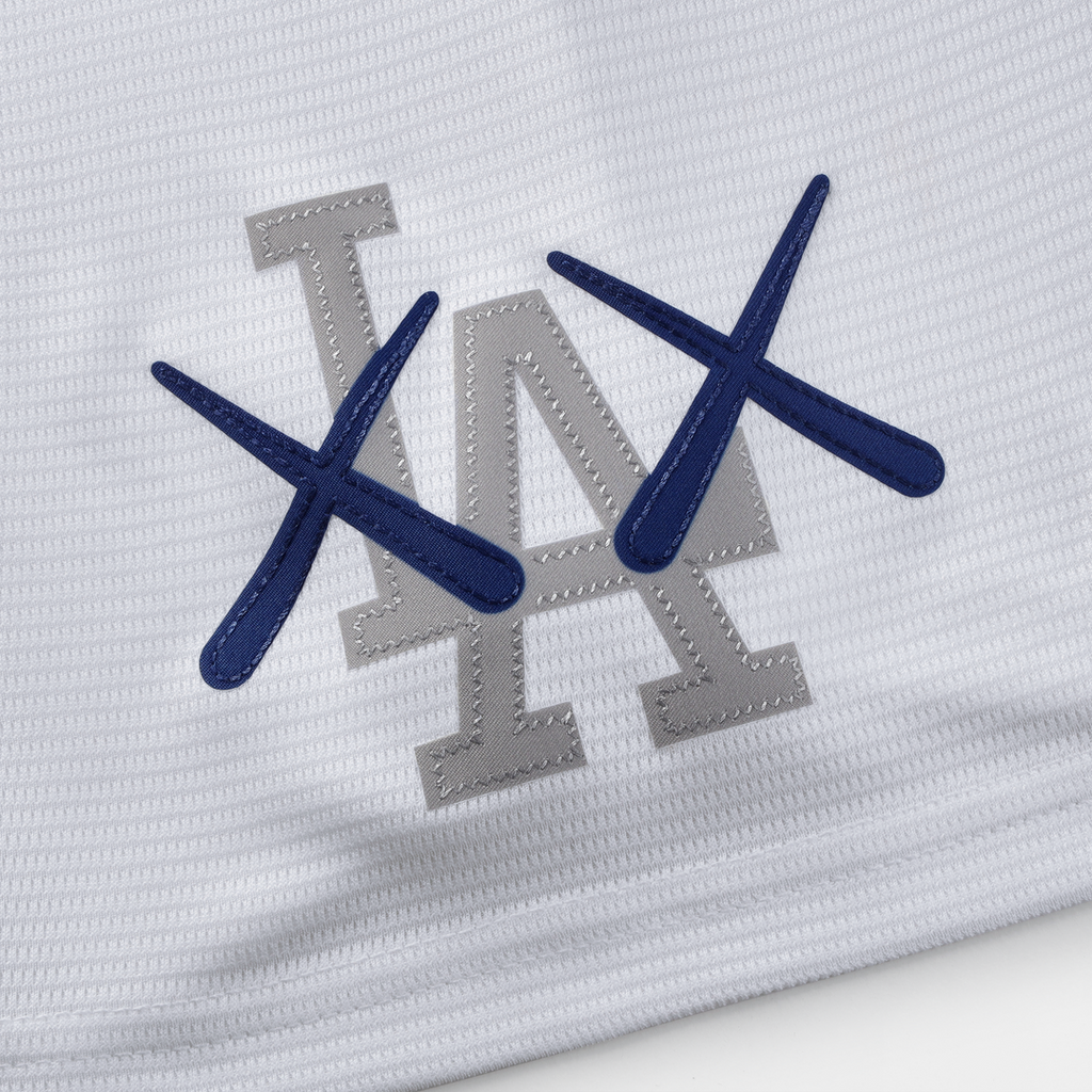 Los Angeles Dodgers Nike x KAWS White Stadium Jersey product image 5, provided for visual reference and product detail review
