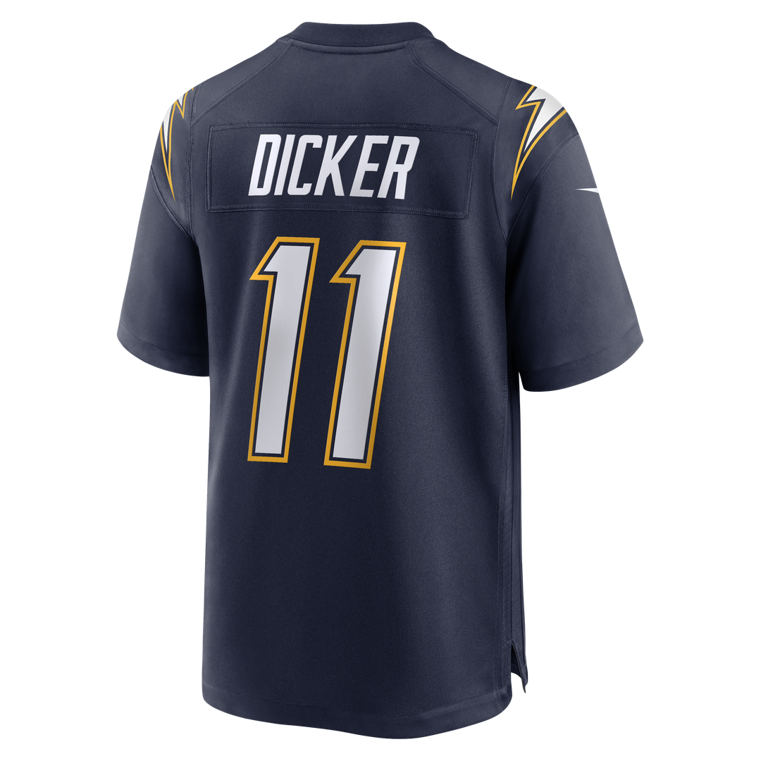 Los Angeles Chargers Cameron Dicker Nike Navy Alternate Game Jersey product image 6, provided for visual reference and