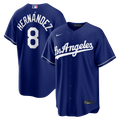 Los Angeles Dodgers Enrique Hernández Nike Royal Alternate Replica Jersey product image 1, provided for visual reference and