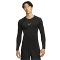 NIKE Pro Men Dri-FIT Tight Long-Sleeve Fitness Top - FB7919 010 product image 1, provided for visual reference and product
