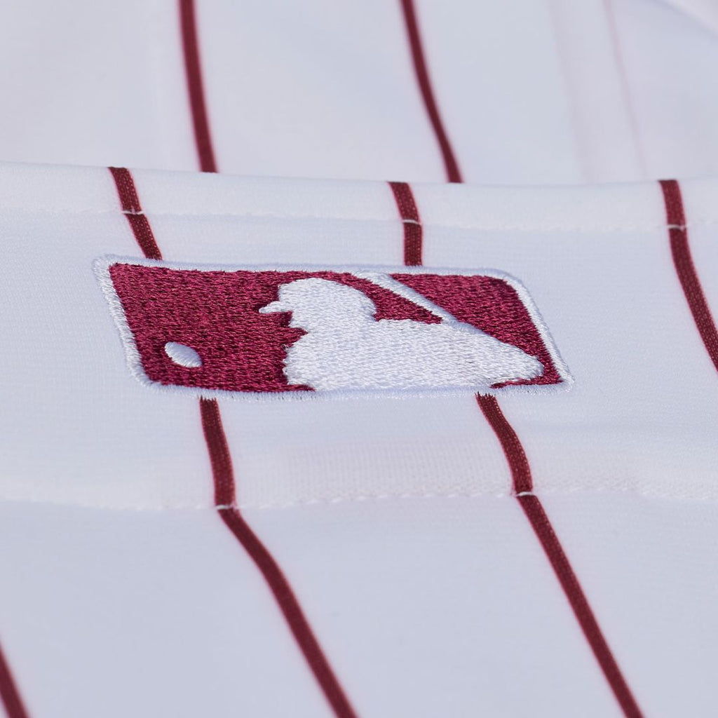 Philadelphia Phillies Jimmy Rollins Mitchell & Ness White 2003 Cooperstown Collection Authentic Jersey product image 8,