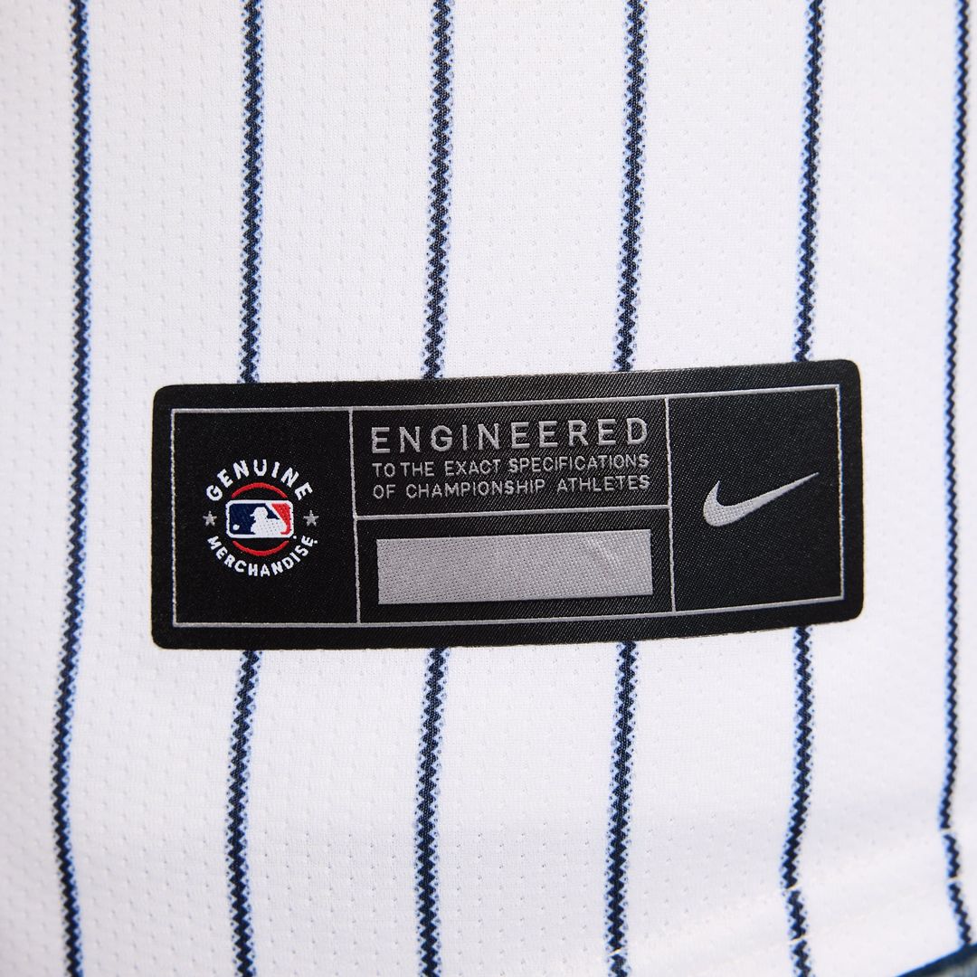 New York Yankees Aaron Judge Nike White Home Limited Player Jersey product image 13, provided for visual reference and