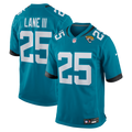 Jacksonville Jaguars Rayuan Lane III Nike Teal Team Game Jersey product image 1, provided for visual reference and product