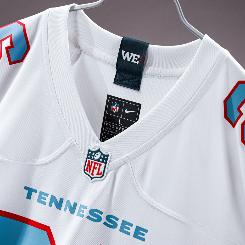 Tennessee Titans Jeffery Simmons Nike Light Blue Game Jersey product image 16, provided for visual reference and product